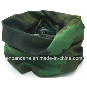 China Logototipo promocional barato Camuflaje impreso Poliéster Microfibra Multifuncional Buff de deportes